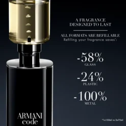 Armani Code Pour Homme E.d.P. Nat. Spray Refill