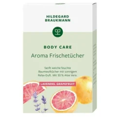 Body Care Aroma Frischetücher Lavendel Grapefruit