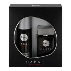 Cabal pour Homme Set = Eau de Toilette + Deodorant Spray