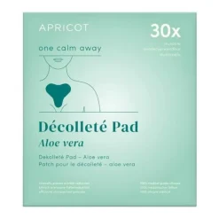 Décolleté Pad Aloe Vera "one calm away" aus medizinischem Silikon - 30 x verwendbar