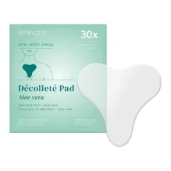 Décolleté Pad Aloe Vera "one calm away" aus medizinischem Silikon - 30 x verwendbar