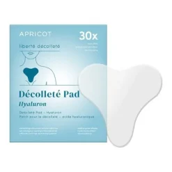 Décolleté Pad Hyaluron "liberté décolleté" aus medizinischem Silikon - 30 x wiederverwendbar