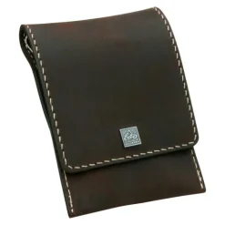 Druckknopf-Etui Mountain Bear, vernickelt