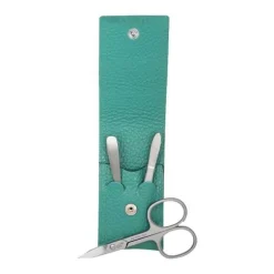 Inox Druckknopf-Etui Hellgrün
