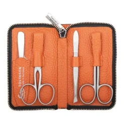 Inox Reißverschluß-Etui Orange