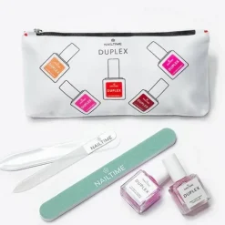 Nail Restoring Set = D.Cuticle Oil 8 ml + D.Nail Grow Serum 8 ml + Crystal File + High Shiner + Kosmetiktasche