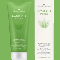 Natur Pur Balance Körperpeeling Bio-Rohrzucker-Grüner Tee