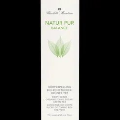 Natur Pur Balance Körperpeeling Bio-Rohrzucker-Grüner Tee