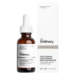 100% Organic Cold-Pressed Rose Hip Seed Oil