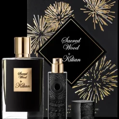 Sacred Wood Icon Set = EdP Nat. Spray 50 ml + Travel Spray Black leer 7,5 ml