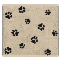 Seifenlappen We love Dogs Bundle schwarz/beige 30x30