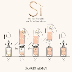 Si Intense Refillable E.d.P. Nat. Spray