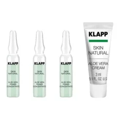 Skin Natural Power Set = 3 x Power Concentrate 2 ml + Aloe Vera Cream 3 ml