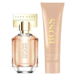 The Scent For Her Set  = E.d.P. Nat. Spray 30 ml + Body Lotion 50 ml