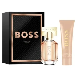 The Scent For Her Set  = E.d.P. Nat. Spray 30 ml + Body Lotion 50 ml