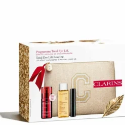 Total Eye Lift X-Mas Set  = Total Eye Lift 15 ml + Huile Très Démaquillante 50 ml + Mini Mascara Supra Lift & Curl 01 Intense Black 3 ml